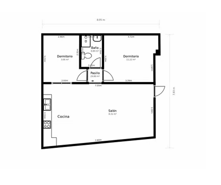 Venta de piso planta baja en Blanes