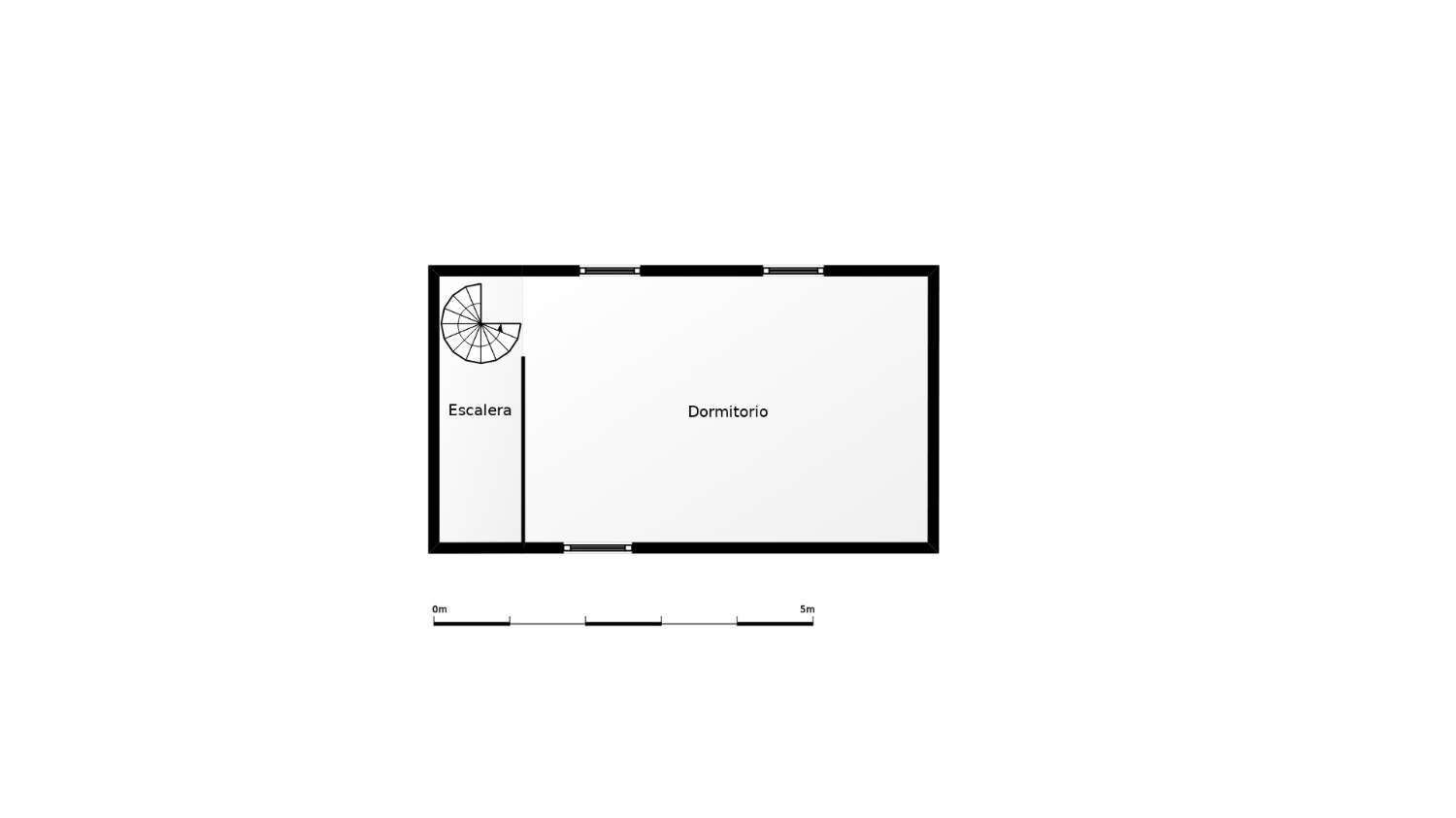 Venta de casa de 3 habitaciones