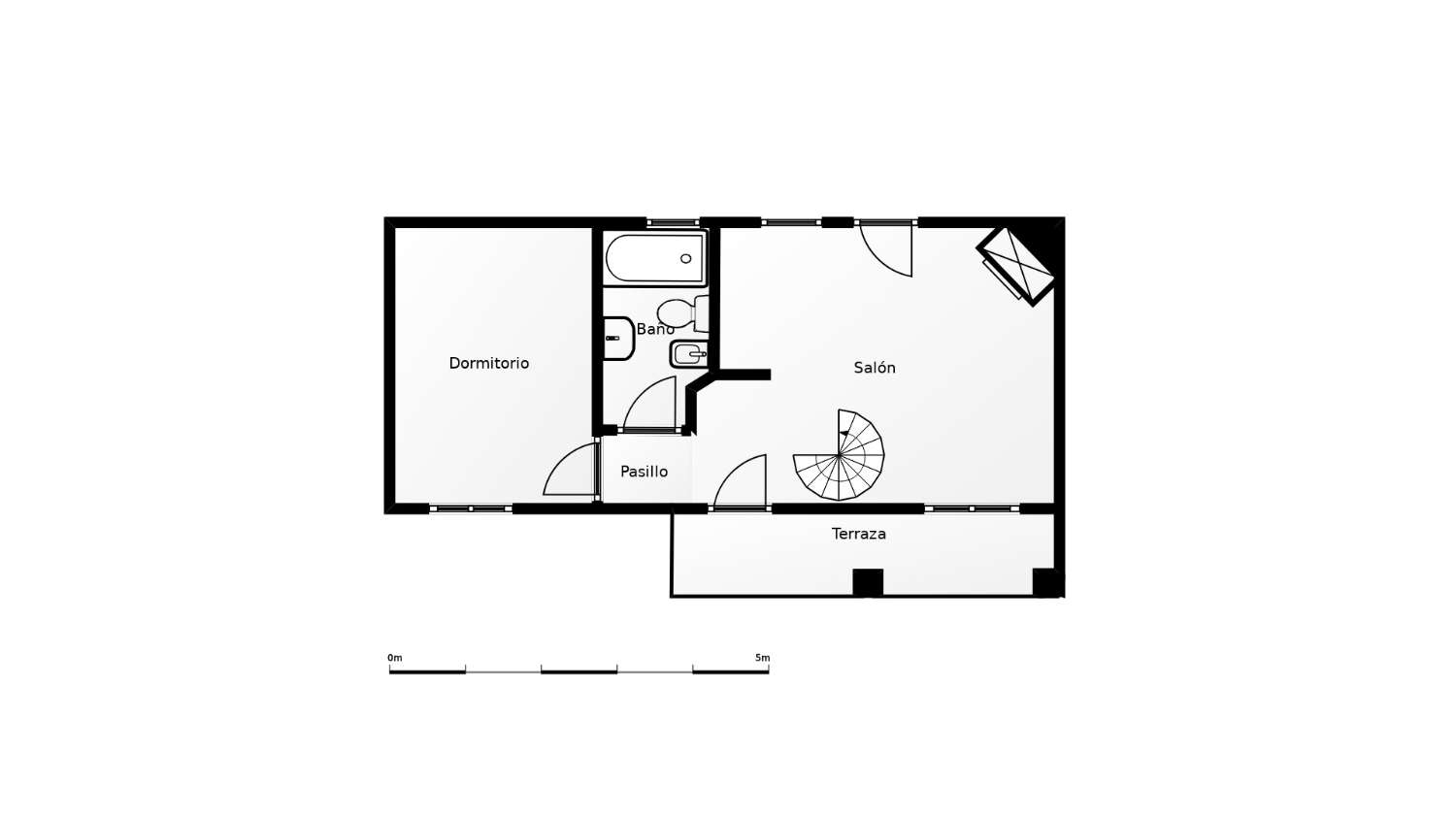 Venta de casa de 3 habitaciones